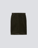 GONNA IN VELLUTO A COSTE-MILITARE-MILITARY-MILITAR-MILITAR-MILITAIRE
